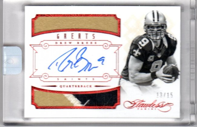 2014 Greats Dual Patches Autographs No. 5 Drew Brees.jpg