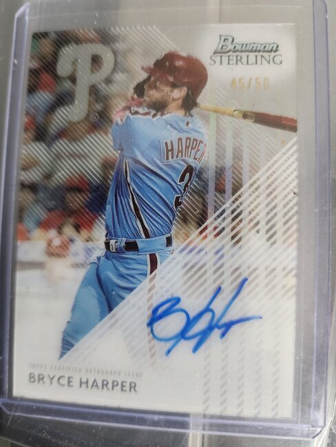 Bryce Harper Auto /50