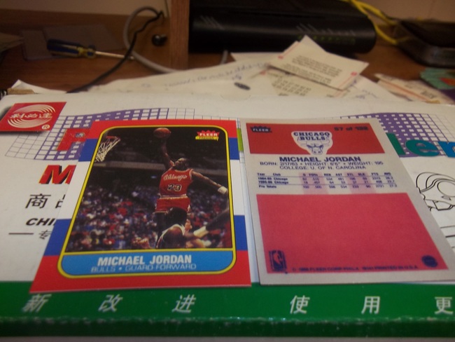 new michael jordan 1986-87 fleer reprint rookie cards.JPG