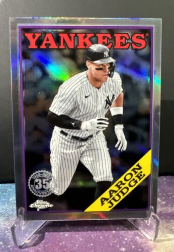 2023 Topps Chrome Update AARON JUDGE 35th Anniversary Refractor